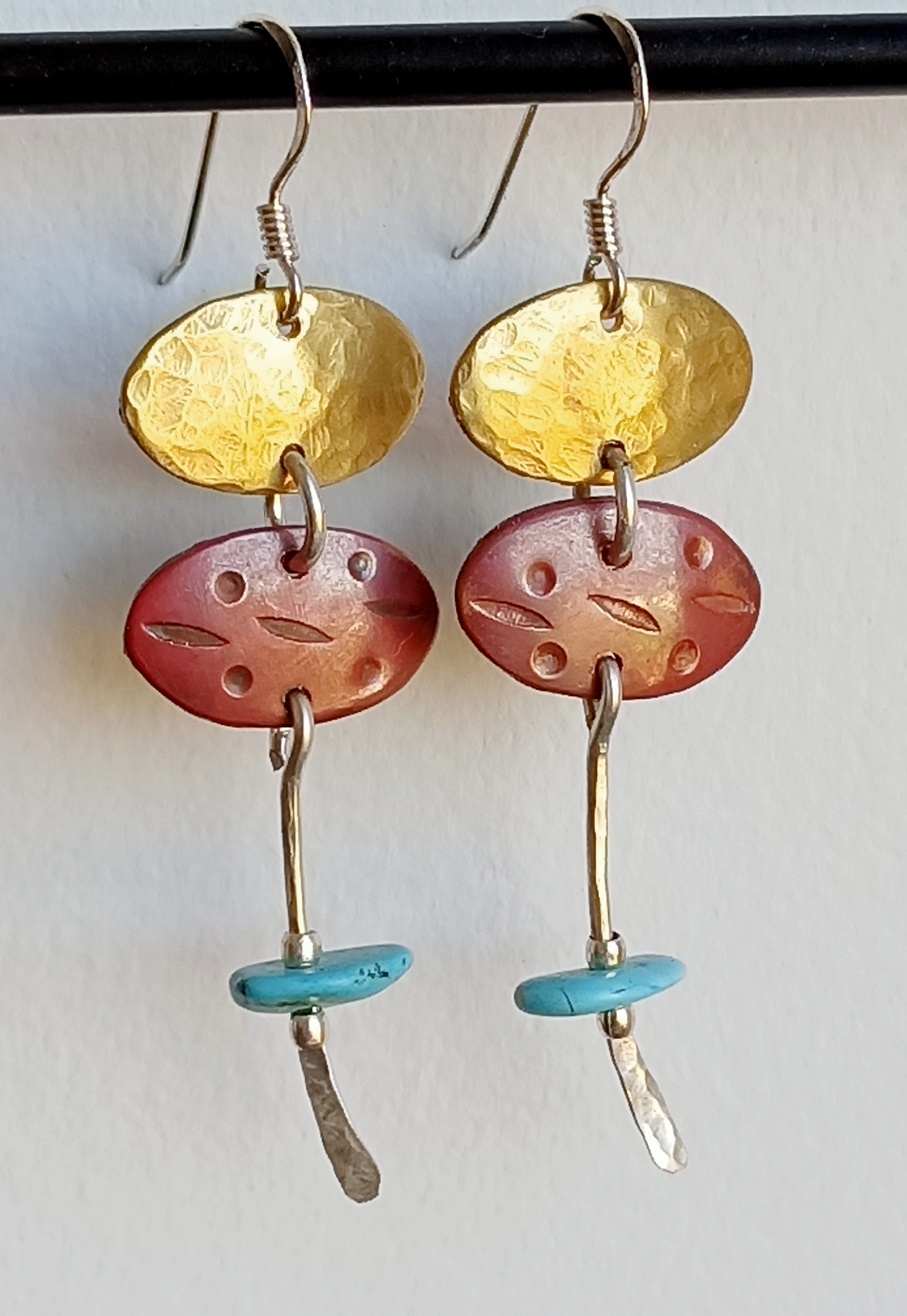 Boho- Handmade earrings- Broome